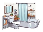 Bathroom Clipart Vectors & Illustrations for Free Download ...